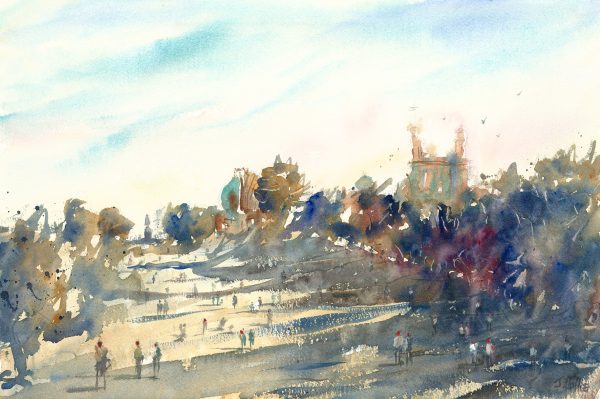 Greenwich park painting
