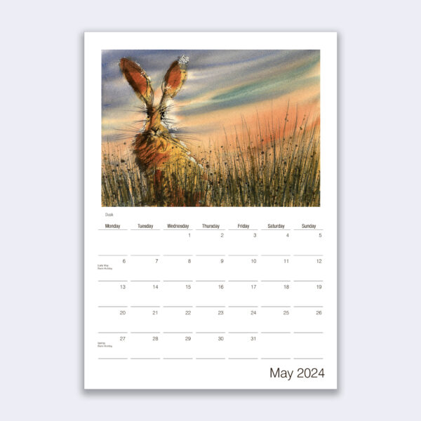 hare-calendar-page